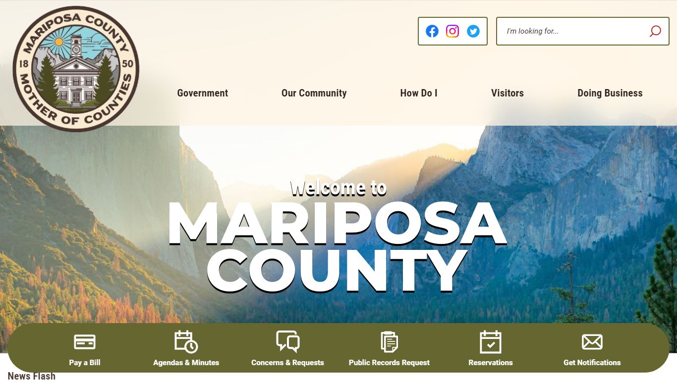 Booking Report - Mariposa County, California